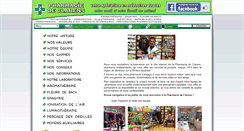 Desktop Screenshot of pharmacie-de-clarens.ch